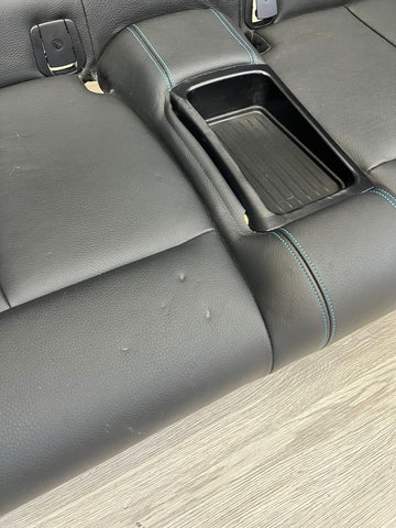 BMW F87 M2 15-20 Seat Cushion Black Rear Back Bottom Bench