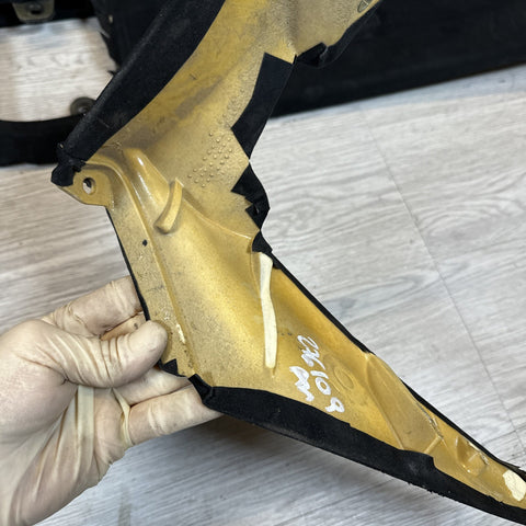 15-19 Ferrari 488 Spider OEM Suede Headliner Panels Trims Set *Broken tabs*