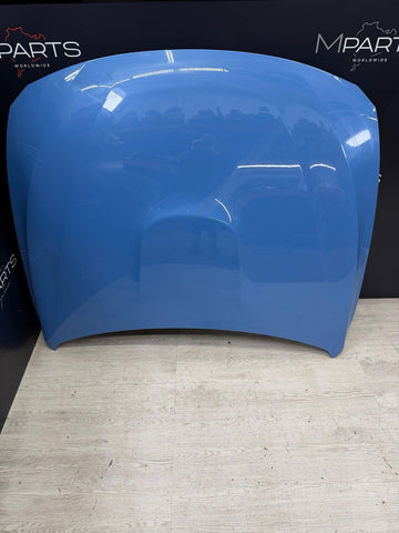 (PICKUP ONLY) BMW F80 F82 F83 M3 M4 Front Hood Bonnet Panel Blue OEM *Bend*