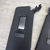BMW G80 M3 2021-25 Front Set Right & Left Side Sun Visors OEM BLACK