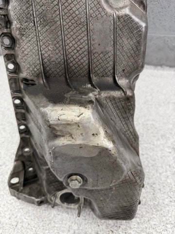 OEM BMW F87 F80 F82 F83 M2 M3 M4 15-20 Engine S55 Oil Pan *Crack*