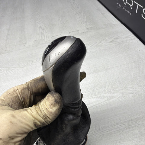 06-10 BMW E60 E63 E64 M5 M6 SMG Transmission Shift Knob & Boot 7898248 *Notes*
