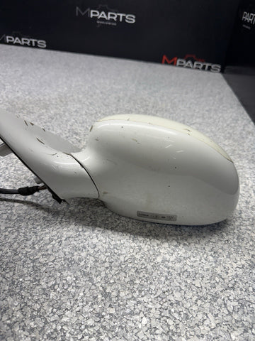 01-06 OEM BMW E46 M3 Right Passenger Side Door Mirror Alpine White