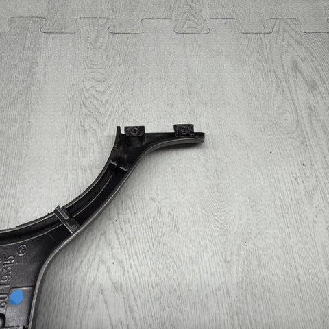 OEM 01-06 BMW E46 M3 Lower Steering Wheel Trim Cover Plate Titan Shadow Grey