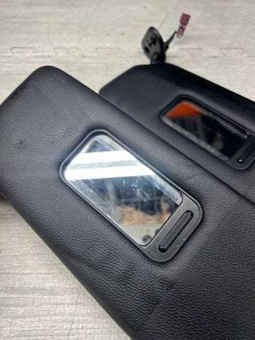 07-13 OEM BMW E88 E93 128 328 335 M3 Convertible Driver Passenger Sun Visor SET