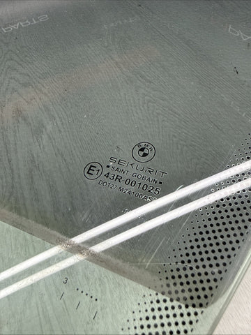 99-06 BMW E46 325 330 M3 COUPE FRONT LEFT DRIVER WINDOW GLASS