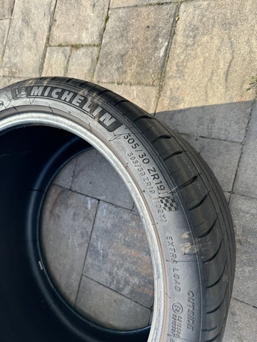 Michelin Pilot Sport 4S Tire 305 30 19 102Y (2020) 8-9/32