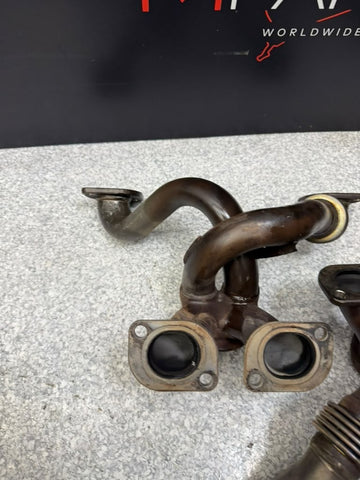 BMW F06 F10 F13 F85 M5 M6 M8 X5 X6 4.4L Twin Turbo Exhaust Manifold Set OEM