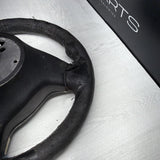 BMW Steering Wheel 01-06 E46 M3 MANUAL 32342282020 Custom Sides Rewrapped