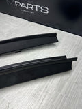 BMW OEM E60 550 M5 04-10 REAR LEFT RIGHT QUARTER SMALL WINDOW SUN SHADES BLINDS