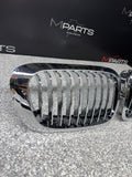 NEW BMW 01-06 E46 M3 Front Kidney Grilles Chrome Set