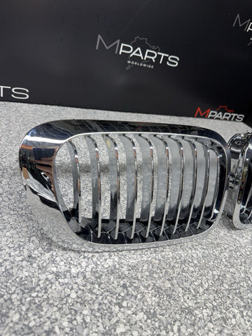 NEW BMW 01-06 E46 M3 Front Kidney Grilles Chrome Set