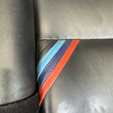 95-99 BMW E36 M3 Sedan Rear Bench + Folding Backrest Back Rest Seats Black *Rip*