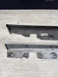 01-06 BMW E46 M3 Rocker Panel Side Skirts OEM Silver & Silver Grey Pair
