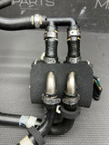 FERRARI F8 TRIBUTO COOLING HEATER VALVE BLOCK PIPES HOSES OEM