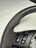 BMW Steering Wheel 01-06 E46 M3 Manual Custom Wrapped Red Stripe