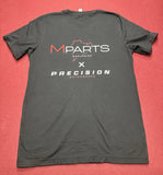Mpartsworldwide X Precision Tee T Shirt T-Shirt 2025 Black Back to 90s Medium M