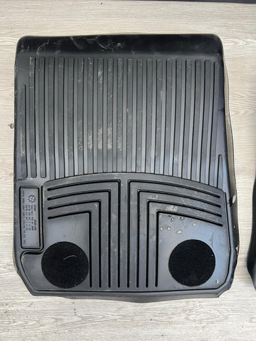 Genuine Front All Weather Floor Mats Set Black BMW E90 E92 E93 3-Series M3