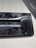 BMW E46 M3 01-06 Front License Plate Cover Base Bracket 51112694726 Jet Black