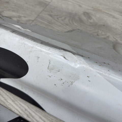 01-06 BMW E46 M3 Rocker Panel Side Skirts OEM Alpine White *Notes*