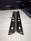 12-18 BMW M6 F12 Front Door Sills Cover Illuminated Trim Scuff Plate OEM *NOTE*