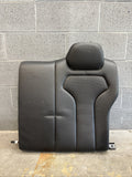 BMW F82 M4 Coupe 15-20 Left Rear Seats Black Leather Back Rest Backrest Seat