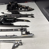 13-19 OEM BMW F06 M6 Central Console Dash Center Door Carbon Interior Trim Set