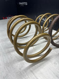 2001-2006 BMW E46 M3 Coupe Front Axle Coils Springs Pair Gold