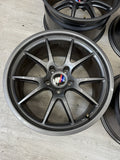 18 Apex FL-5 Staggered Rims Wheels Set BMW 18x9.5 ET28 18x10 ET25