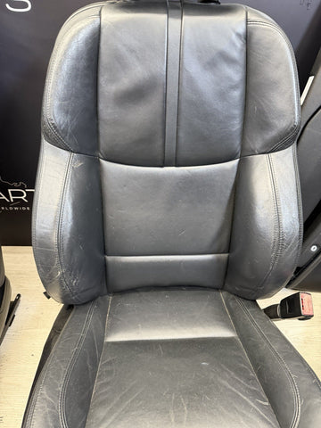 08-13 BMW E92 M3 Coupe Original Novillo Black Interior Seats Complete Heated
