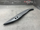 15-19 FERRARI 488 CENTER TUNNEL CONSOLE TRIM PANEL OEM LEATHER WHITE STITCHING