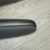 01-06 BMW OEM E46 M3 Titan Shadow Gray Vert Trim Armrest + Pad Left Driver Rear
