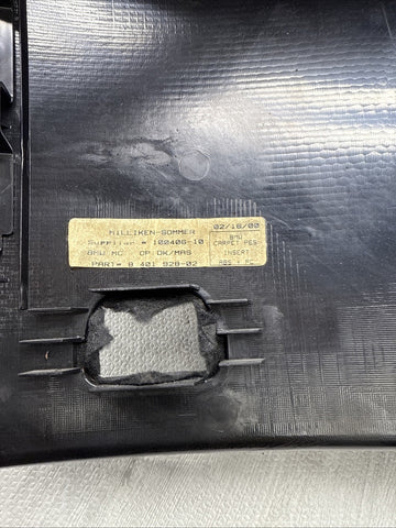 96-02 BMW Z3M INTERIOR TRUNK CARPET LINER COVER BLACK 02295 8401928