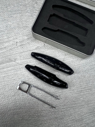 Genuine PORSCHE Cayenne Key Cover 971044801 Chrome