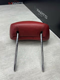 2001-2006 BMW E46 M3 Coupe Front Headrest Head Rest OEM Imola Red
