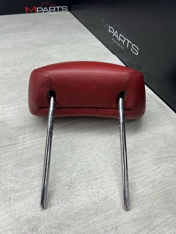 2001-2006 BMW E46 M3 Coupe Front Headrest Head Rest OEM Imola Red