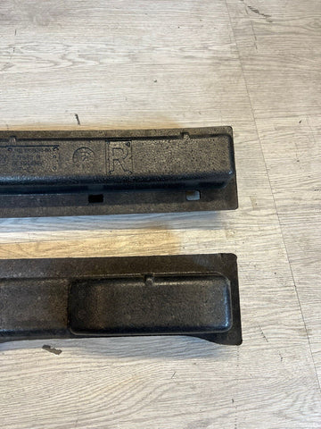 08-13 BMW E92 E93 328 335 M3 Rear Bumper Absorber Foams Foam Pair 51128040874