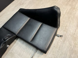 BMW 01-06 E46 M3 Convertible Rear Seat Back Rest Cushion Black Leather Backrest