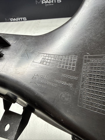 BMW 21-26 G80 G82 G83 M3 M4 FRONT RIGHT BRAKE AIR DUCT 51748072098 ORIGINAL