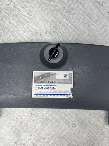 BMW 01-06 E46 325 330 M3 Coupe Emergency Trunk Tool Kit Assembly + Tools OEM