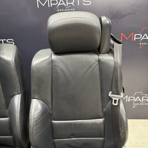 01-06 BMW E46 M3 Convertible Interior Front Heated Seats Black