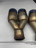 BMW E46 E92 M3 M5 M6 Exhaust Muffler Tips Aftermarket Custom 3.5”