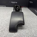 01-06 BMW E46 M3 Center Console Armrest Arm Rest Black Leather *Notes*