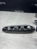01-06 BMW E46 M3 Convertible Interior Armrests Trim Set Piano Black *Notes*