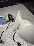 01-06 BMW E46 M3 Side View Door Mirrors Pair Alpine White *Notes*