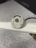01-06 BMW E46 M3 Convertible Trunk Lid Grip Key Deck Handle Alpine White