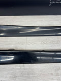 94-99 BMW E36 M3 COUPE SIDE SKIRTS ROCKER PANELS MOLDINGS COSMOS BLACK