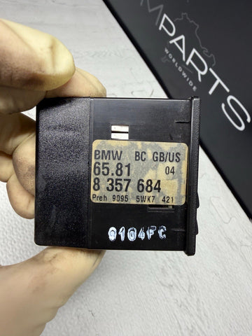 BMW OEM E36 318 325 328 M3 18 BUTTON ON BOARD COMPUTER CHECK OBC DISPLAY 92-99