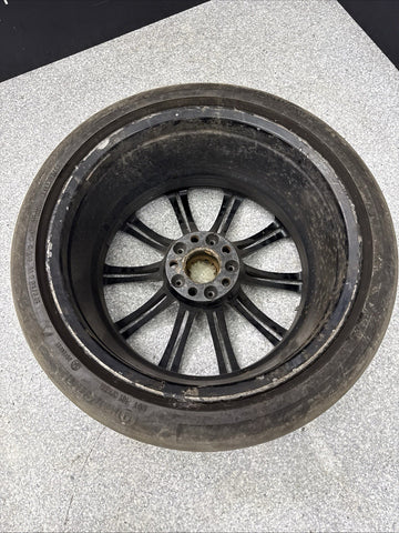 08-13 OEM BMW E90 E92 E93 M3 Rear 19” Wheel Rim Style 220M Black 19x9.5 ET23