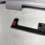 01-06 BMW E46 M3 Convertible Interior Armrests Trim Set Brushed Aluminum *Notes*